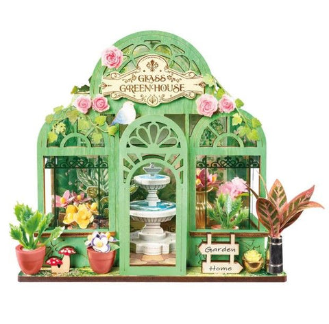 Rolife DIY Miniature House - Green Fountain Garden
