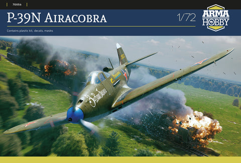 A Arma Hobby 1/72 P-39N Airacobra priced at $46.99 available from Echelon Hobbies