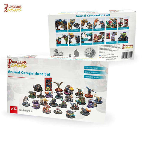 A Dungeons and Lasers: Animal Companions priced at $47.99 available from Echelon Hobbies