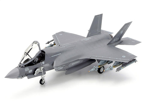 A Tamiya 1/48 Lockheed Martin F-35B Lightning Ii priced at $139.99 available from Echelon Hobbies