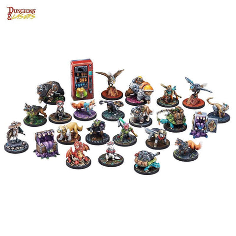 A Dungeons and Lasers: Animal Companions priced at $47.99 available from Echelon Hobbies