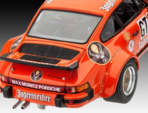 A Revell Porsche 934 Rsr Jägermeister priced at $46.50 available from Echelon Hobbies