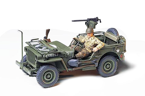 A Tamiya 1/35 Us Jeep Willys Mb 1/4 Ton Truck priced at $22.50 available from Echelon Hobbies