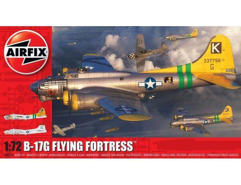 A Airfix 1/72 Boeing B17G Flying Fortress priced at $76.50 available from Echelon Hobbies