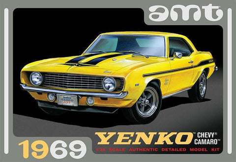 A AMT 1/25 1969 Chevy Camaro (Yenko) priced at $42.75 available from Echelon Hobbies