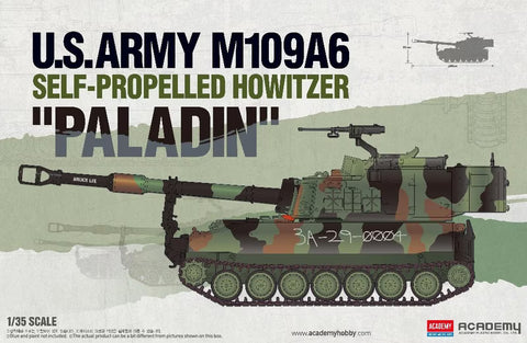 Academy 1/35 U.S. Army Self-Propelled Howitzer M109A6 Paladin
