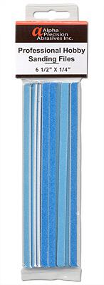 A Professional Hobby Sanding Sticks 120/240 Grit 10/pk 6 1/2” x 1/4” priced at $7.25 available from Echelon Hobbies