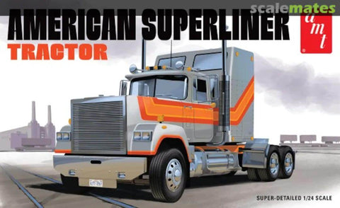 A AMT 1/24 American Superliner Semi Tractor Sale priced at $85.25 available from Echelon Hobbies