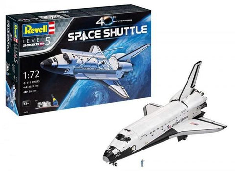 A Revel Space Shuttle 40Th Anniversary Gift Set priced at $69.99 available from Echelon Hobbies