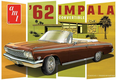 A AMT 1/25 1962 Chevy Impala Convertible priced at $49.99 available from Echelon Hobbies