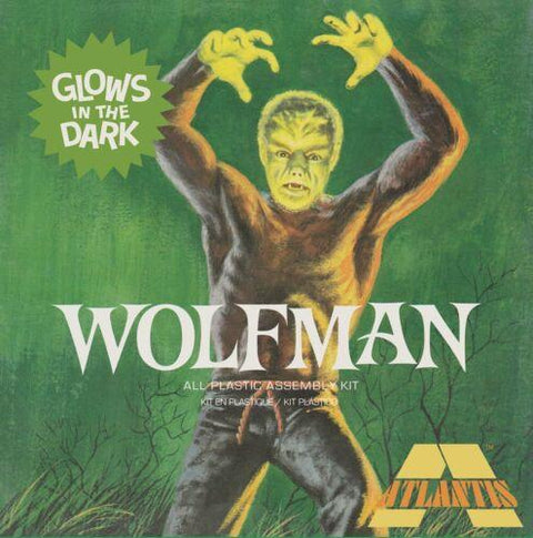 A Atlantis Lon Chaney Jr. The Wolfman Glow Limited Edition priced at $49.99 available from Echelon Hobbies