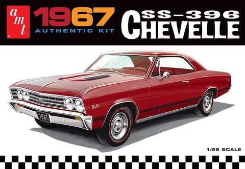 A AMT 1:25 1967 Chevrolet Chevelle Ss396 priced at $48.75 available from Echelon Hobbies