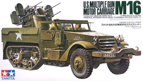 Tamiya 1/35 U.S. Multiple Gun Motor Carriage M16