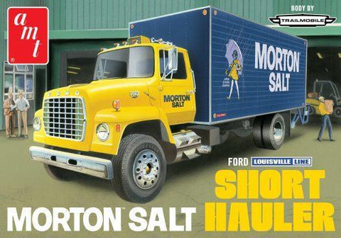 A AMT 1:25 Ford Louisville Short Hauler Morton Salt priced at $71.75 available from Echelon Hobbies