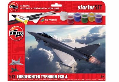 Airfix 1:72 Eurofighter Typhoon Fgr.4 Starter Set