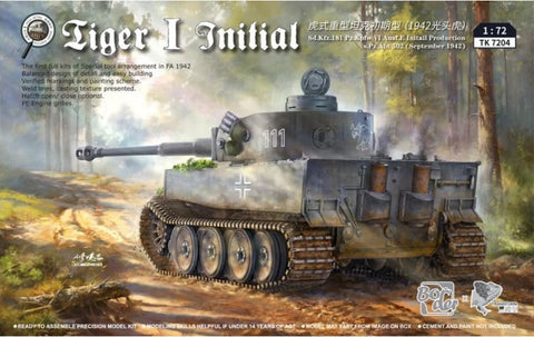 Border Model 1/72 TIGER I INITIAL