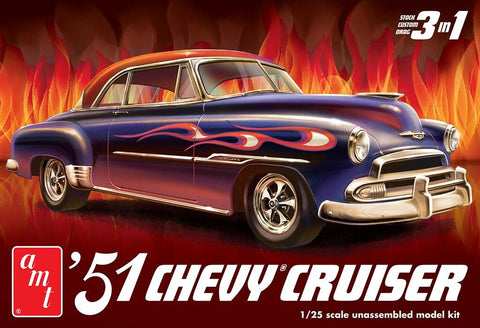 AMT 1/25 1951 Chevy Custom Cruiser