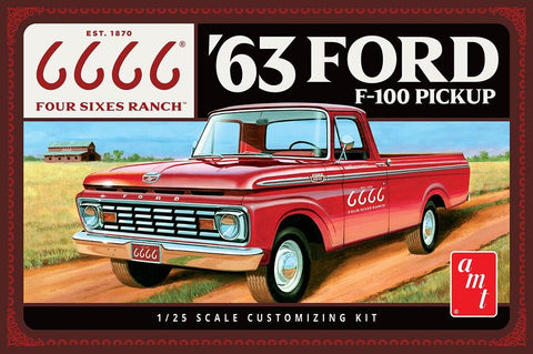 AMT 1/25 1963 Ford F-100 (Four Sixes Ranch)