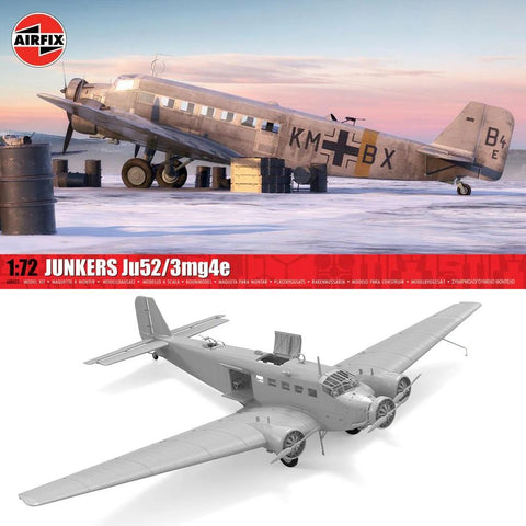 Airfix 1/72 Junkers Ju52/3mg4e