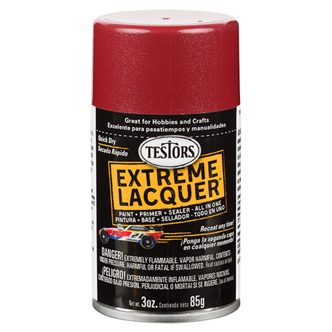 Testors Mythical Maroon Extreme Lacquer Spray Paint