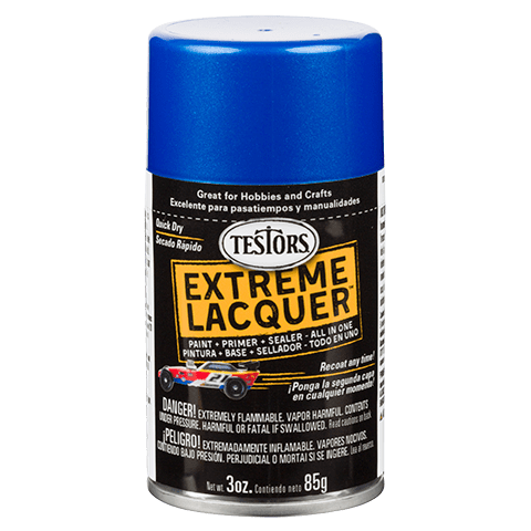 Testors Star-Spangled Blue Extreme Lacquer Spray Paint