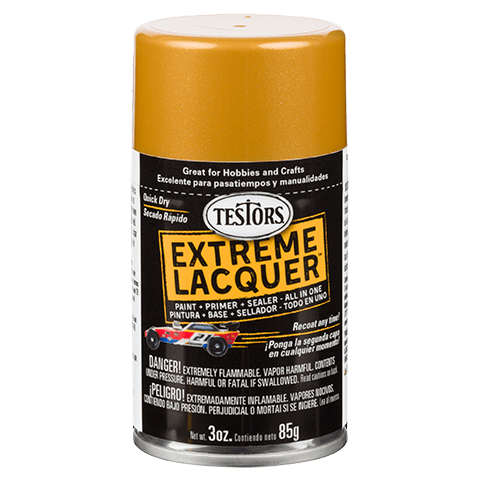 Testors Pure Gold Extreme Lacquer Spray Paint