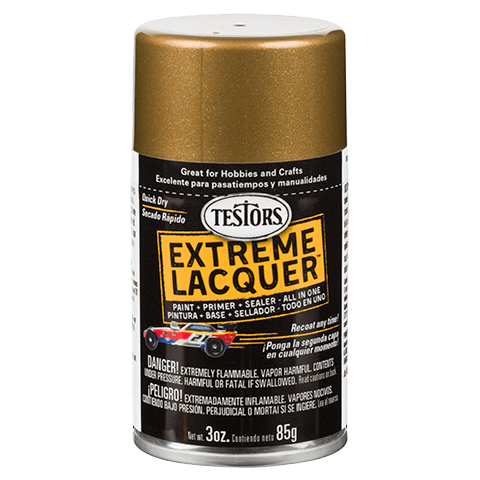 Testors Bronze Metallic Gloss Lacquer Spray Paint