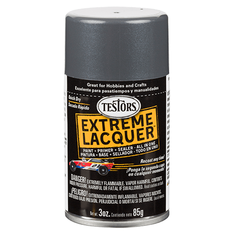Testors Graphite Dust Metallic Gloss Lacquer Spray Paint