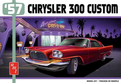 A AMT 1/25 1957 Chrysler 300 Custom Version priced at $48.99 available from Echelon Hobbies