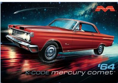 1964 K-Code Mercury Comet 1/25Th Scale