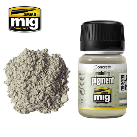 A Ammo Mig Concrete Pigment priced at $8.99 available from Echelon Hobbies