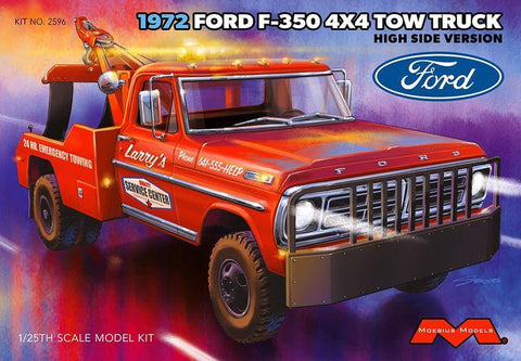 Moebius 1/25 1972 Ford F-350 Wrecker 4X4 High Side