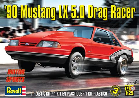 Revell 1/25 '90 Mustang Lx 5.0 Drag Racer