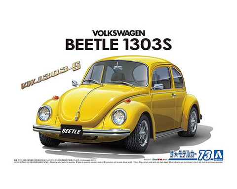 A Aoshima 1/24 Volkswagen 13Ad Beetle 1303S '73 priced at $34.25 available from Echelon Hobbies