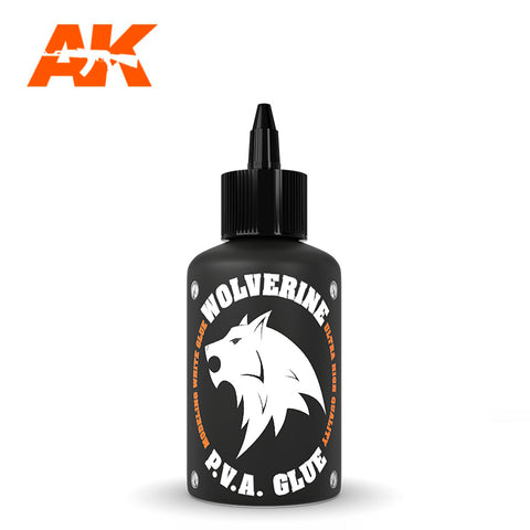 A AK Interactive Wolverine P.V.A Glue, 100ml priced at $8.99 available from Echelon Hobbies