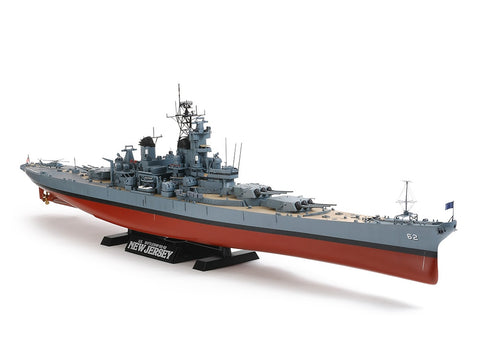 Tamiya 1/350 SCALE U.S. BATTLESHIP BB-62 NEW JERSEY with Detail up parts