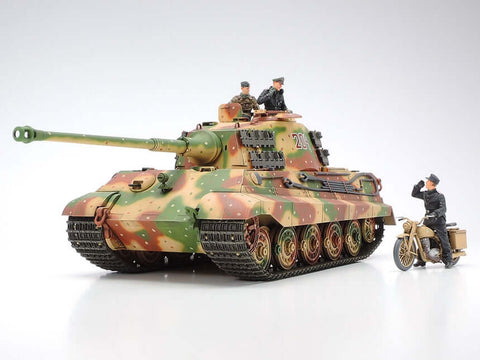 A Tami1/35 German King Tiger (Ardennes Front) priced at $66.25 available from Echelon Hobbies