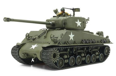 A Tamiya 1/35 Sherman Easy 8 Euro Theater priced at $66.49 available from Echelon Hobbies