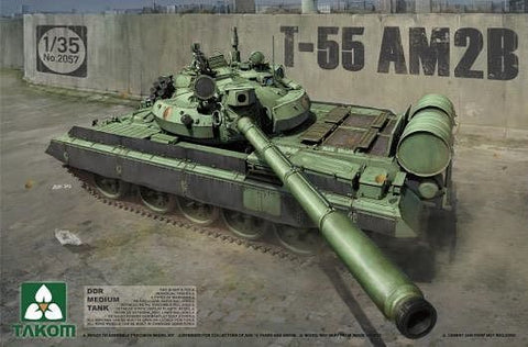 A Takom 1/35 DDR Medium Tank T-55 AM2B priced at $68.75 available from Echelon Hobbies