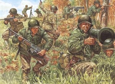 Italeri 1/72 WW2 American Infantry