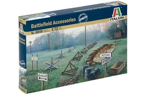 Italeri 1/72 WW2 Battlefield Accessories