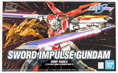 A Bandai HG 1/144 #21 Sword Impulse Gundam 'Gundam SEED Destiny' priced at $26.99 available from Echelon Hobbies