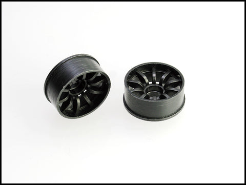PN Racing Mini-Z 2WD Machine Cut 10 Spoke Front Wheel F2 Black