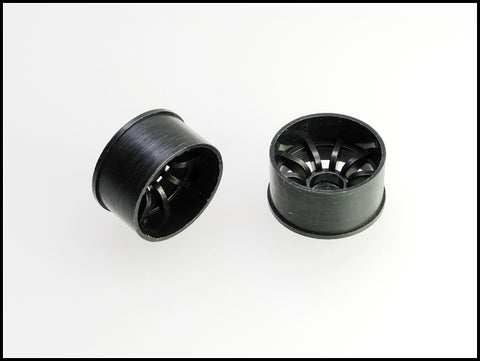 PN Racing Mini-Z 2WD Machine Cut 10 Spoke Rear Wheel R2 Black