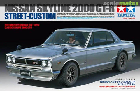 A Tamiya Skyline 2000 Gt-R Sc priced at $54.99 available from Echelon Hobbies