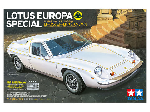 A Tamiya 1/24 Lotus Europa Special Oct 2020 priced at $55.99 available from Echelon Hobbies