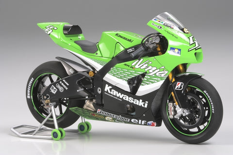 A Tamiya 1/12 Kawasaki Ninja Zx-Rr priced at $55.99 available from Echelon Hobbies