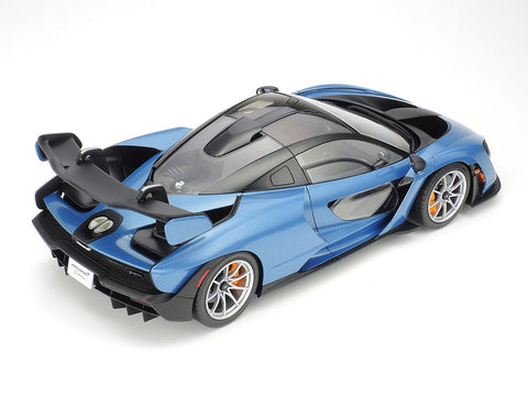 A Tamiya 1/24 Mclaren Senna priced at $83.75 available from Echelon Hobbies