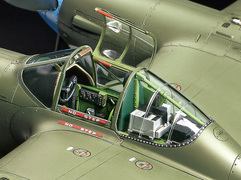 A Tamiya 1/48 P-38 F/G Lightning priced at $94.99 available from Echelon Hobbies