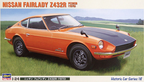 A Hasegawa [HC18] 1:24 NISSAN FAIRLADY Z432R priced at $35.99 available from Echelon Hobbies